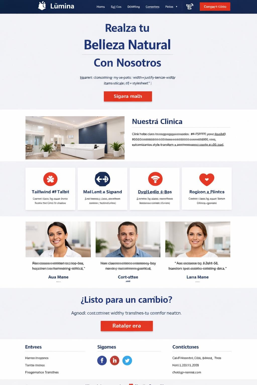 Salud Delta — vista previa del theme
