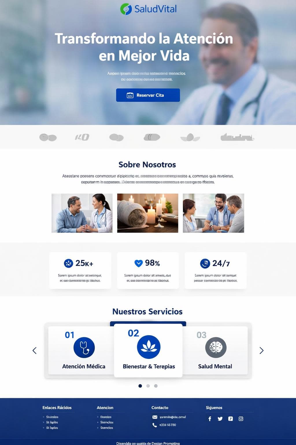 SaludVital — vista previa del theme