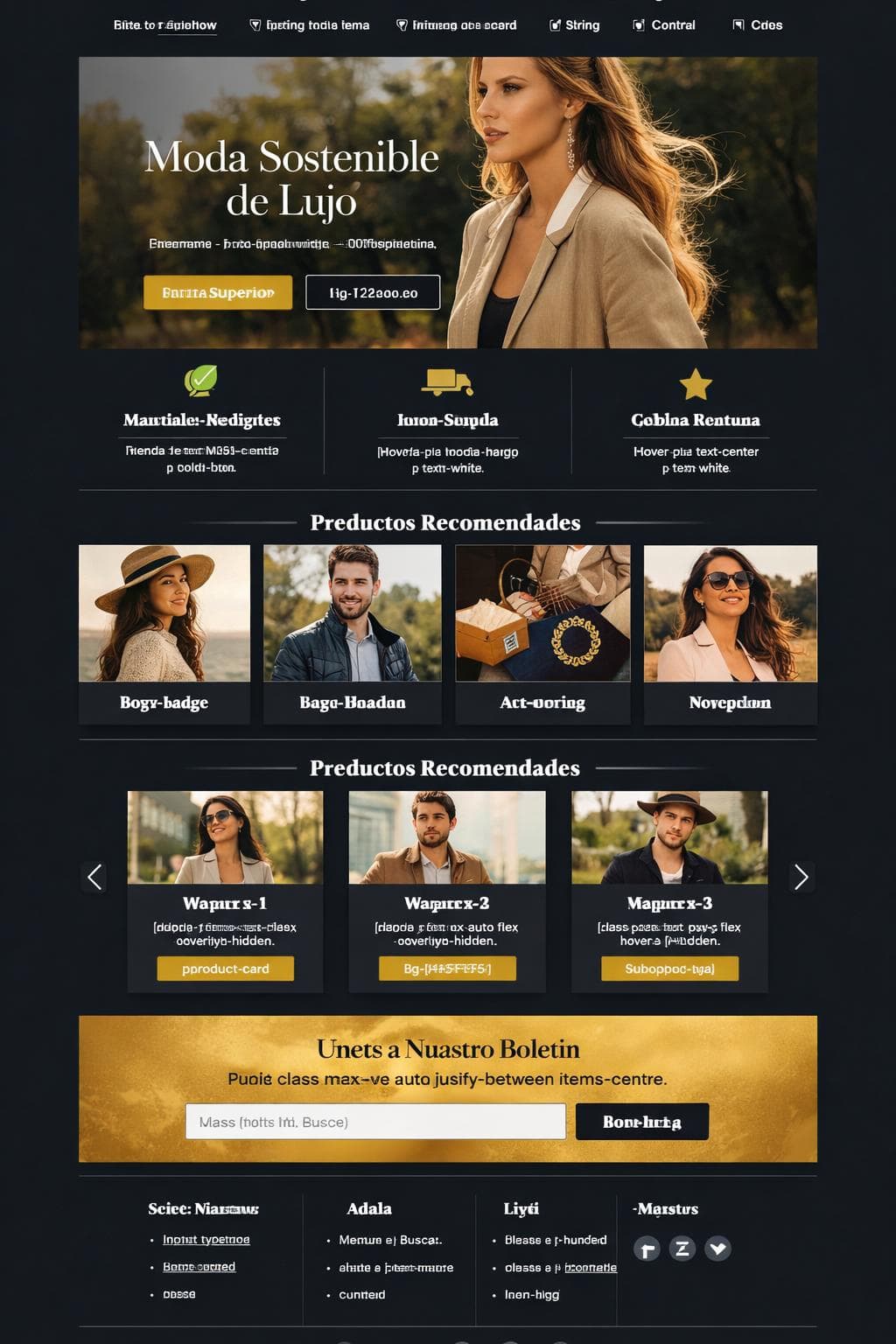 Shop Marea — vista previa del theme