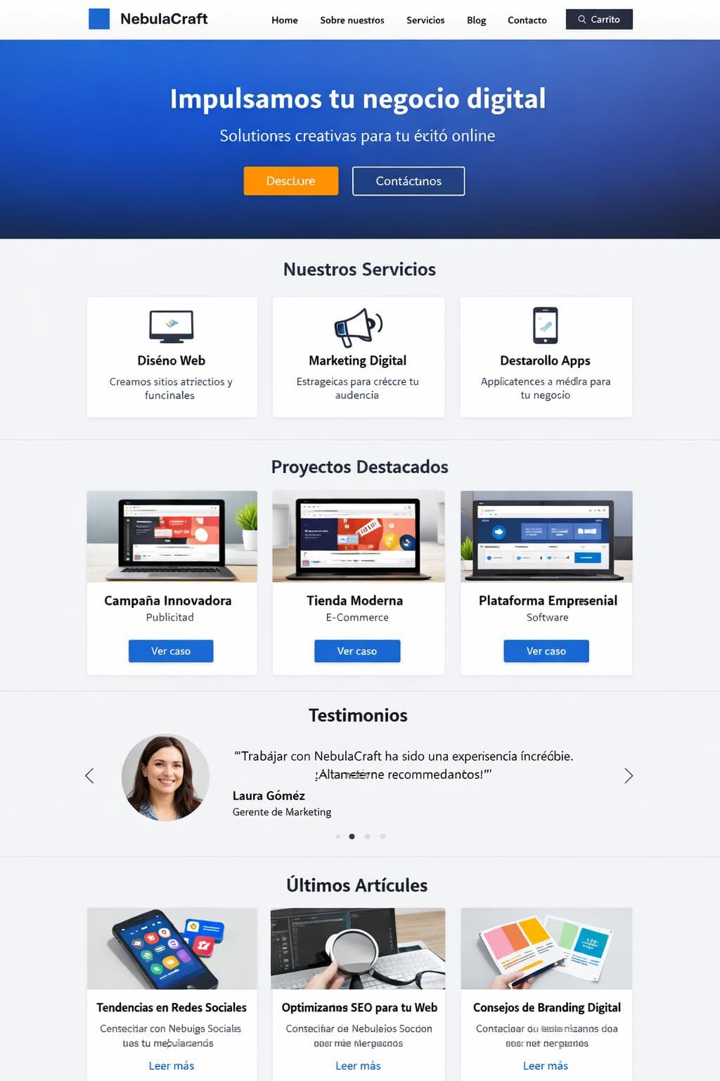 Show Orion — vista previa del theme