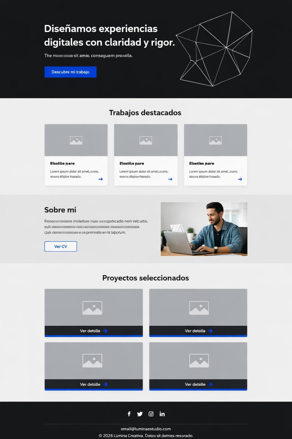 Soft Circón — vista previa del theme