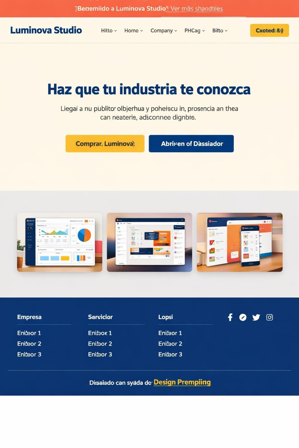 Soft Polar — vista previa del theme