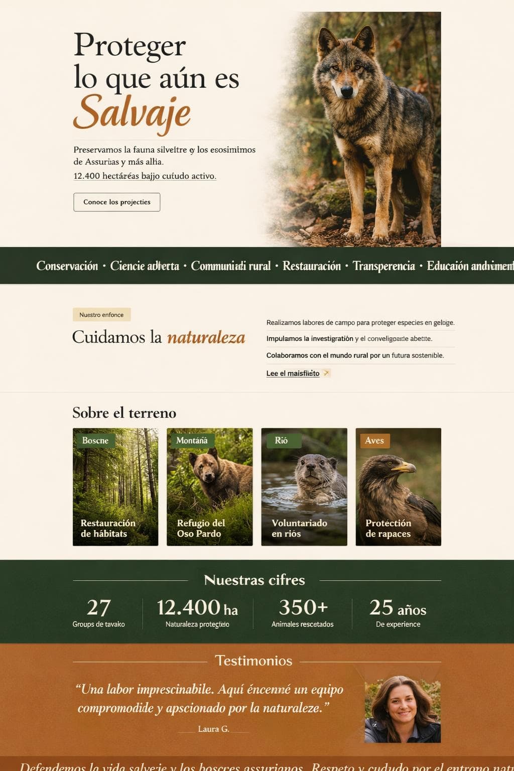 Solidaria Atlas — vista previa del theme
