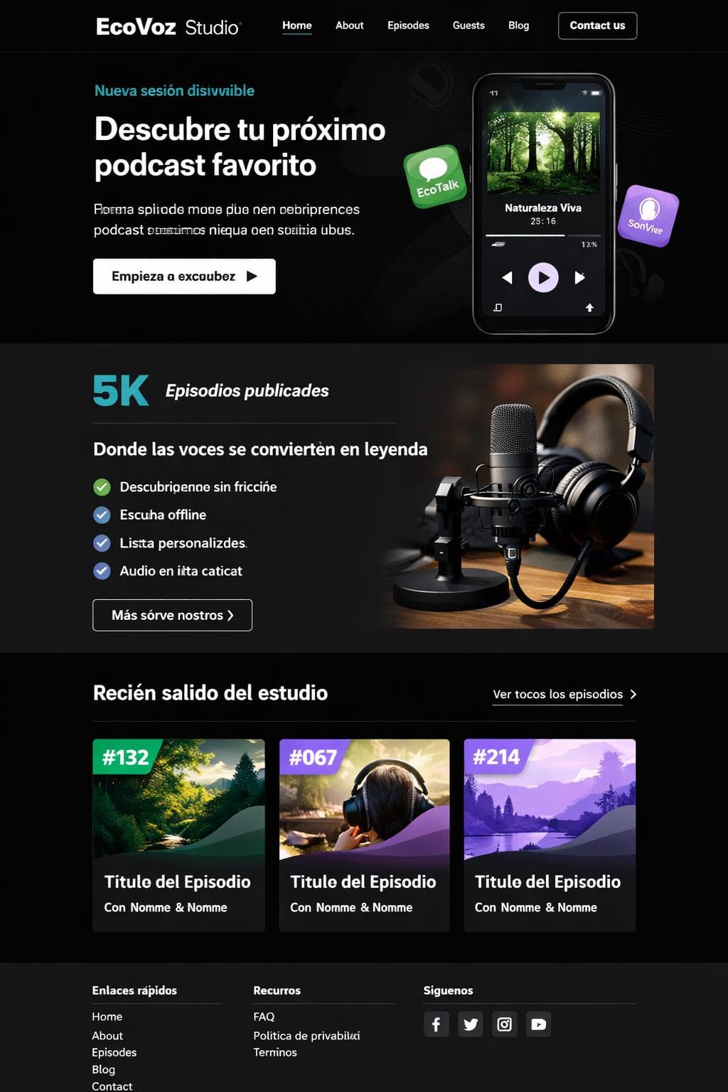 Spa Coral — vista previa del theme