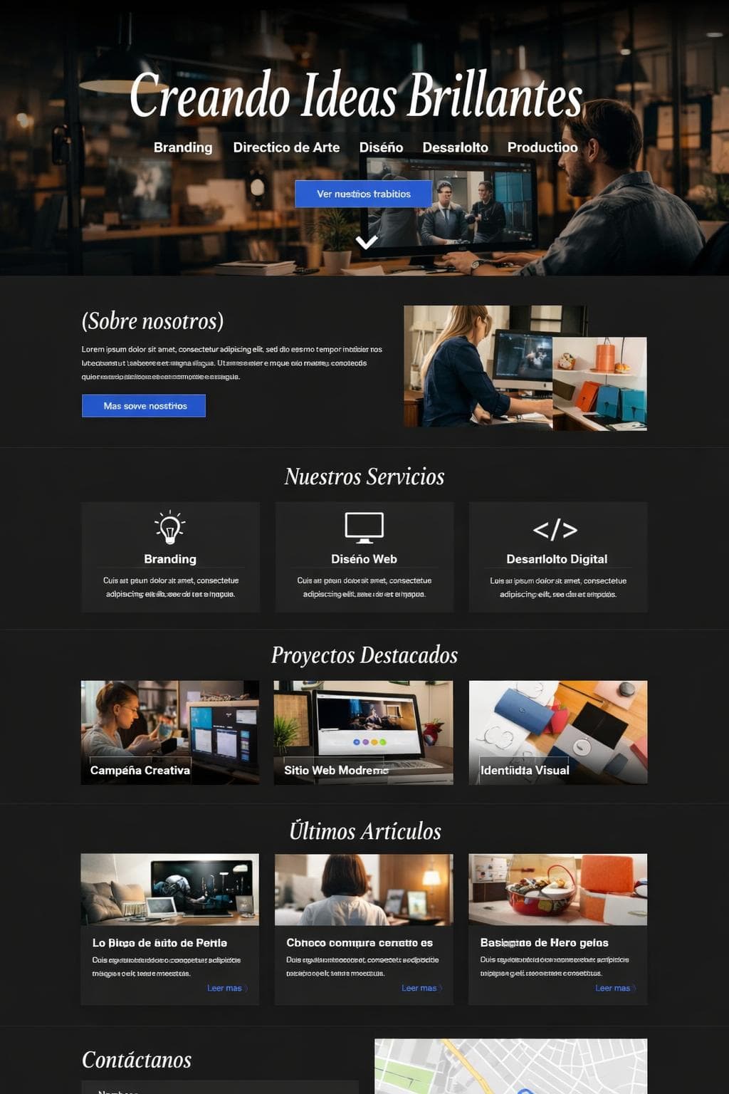 Spa Nimbo — vista previa del theme