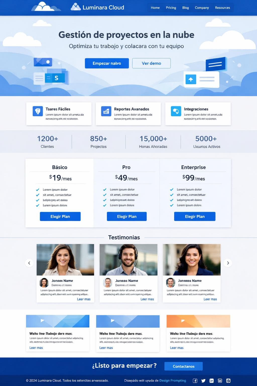 Stack Atlas — vista previa del theme