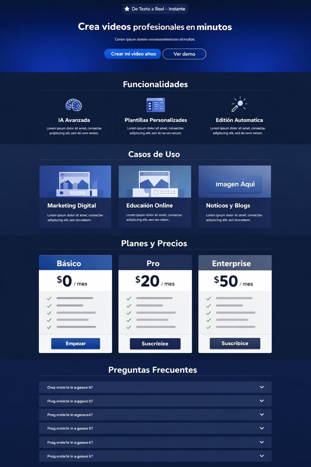 Stack Aurora — vista previa del theme