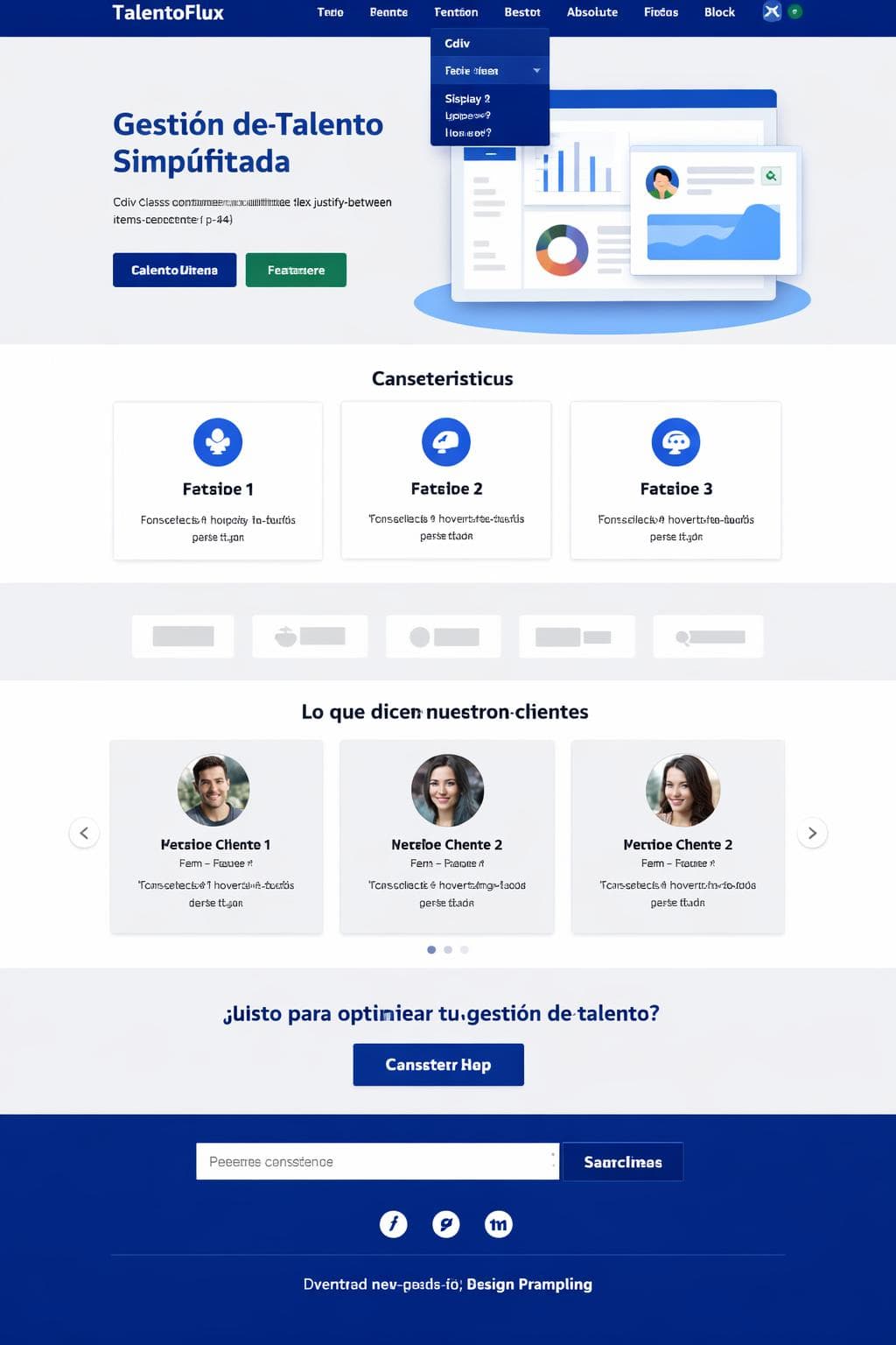 Stack Marea — vista previa del theme