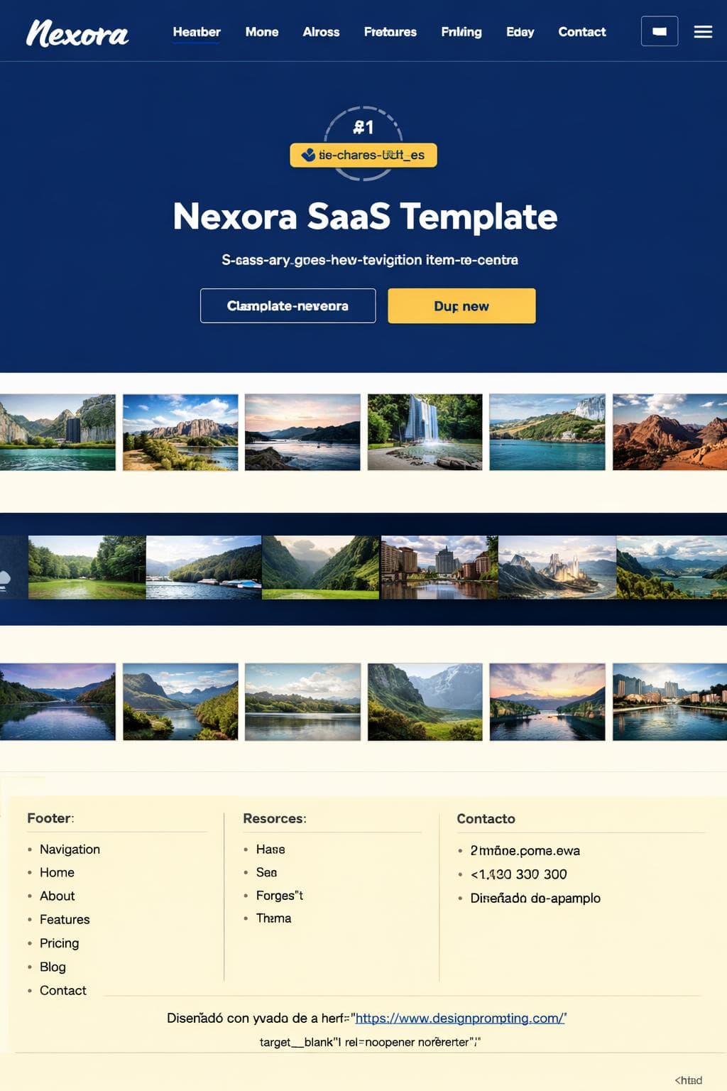 Stack Neon — vista previa del theme