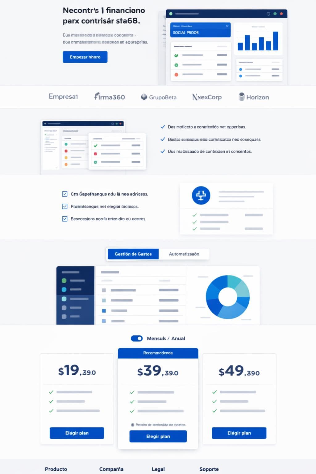 Stack Nimbo — vista previa del theme
