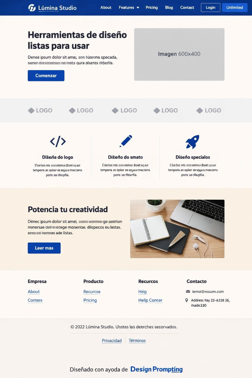 Suite Atlas — vista previa del theme