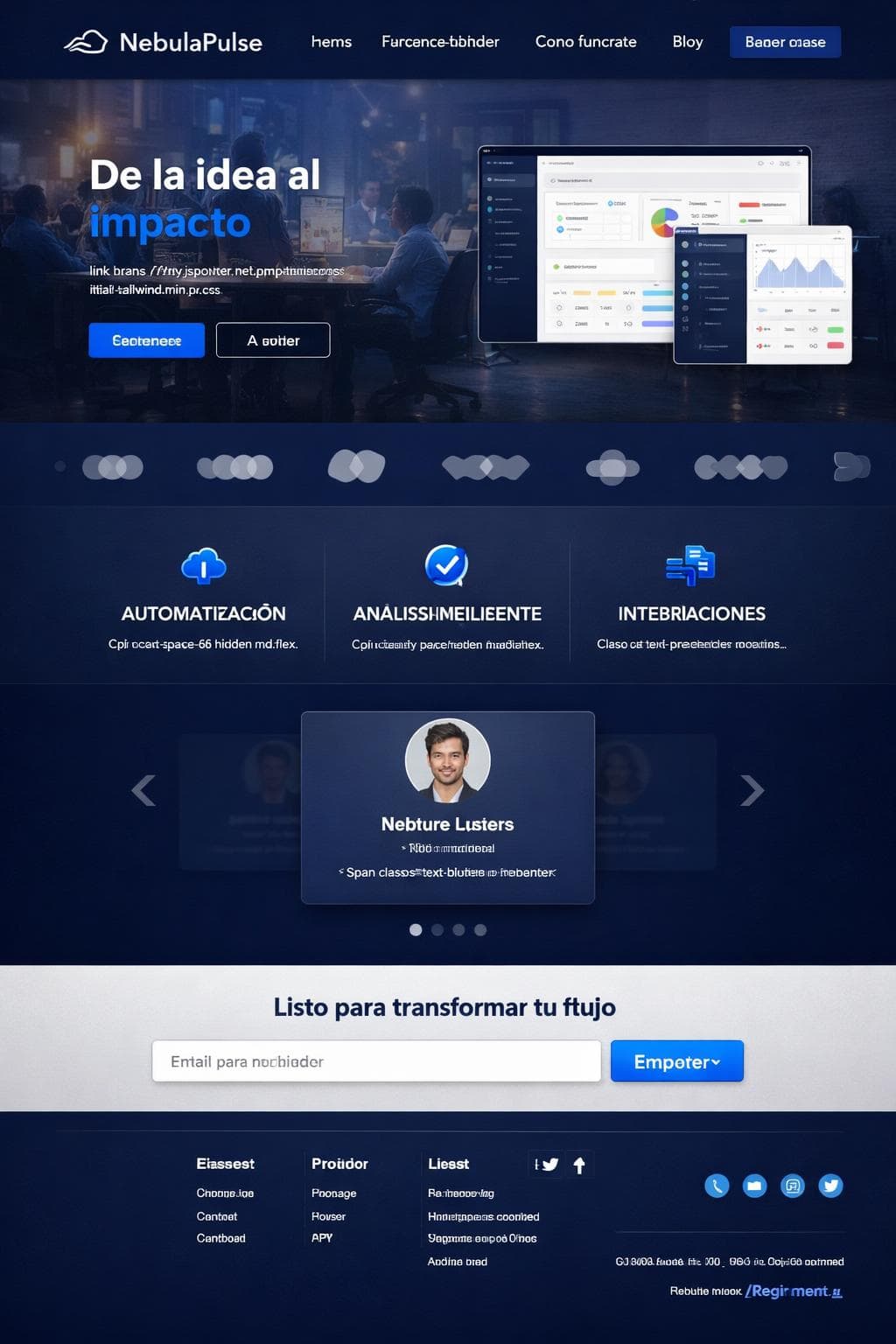 Suite Coral — vista previa del theme