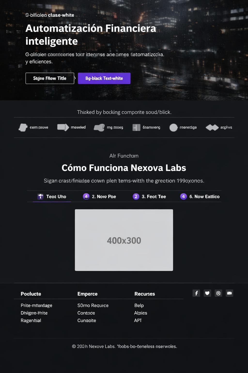 Suite Éter — vista previa del theme