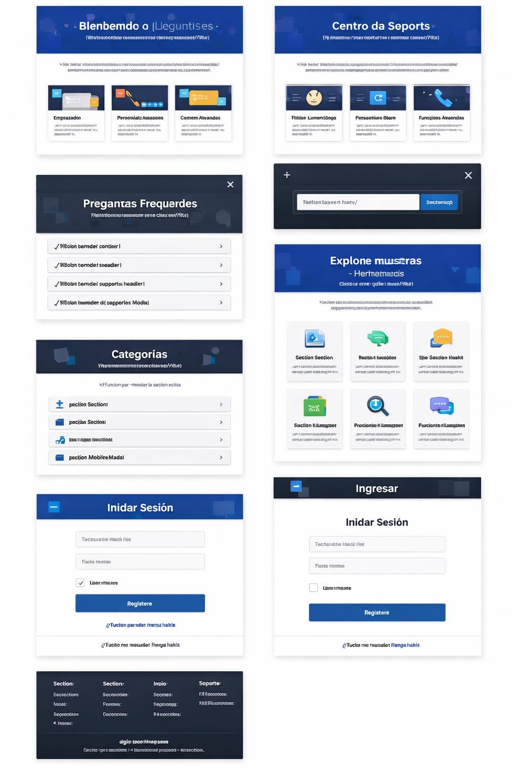 Suite Zenit — vista previa del theme