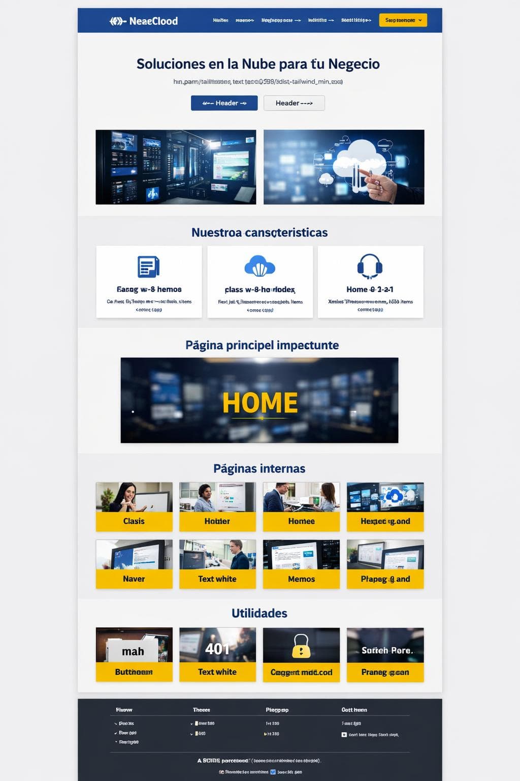Tech Ámbar — vista previa del theme