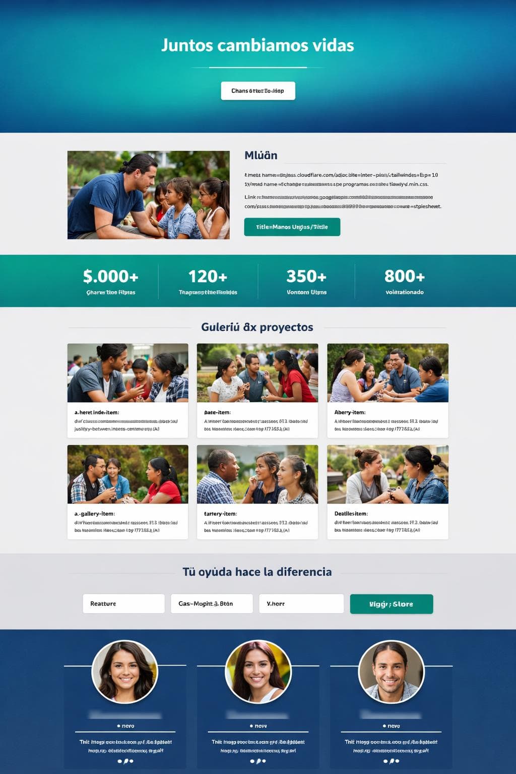 Tech Andina — vista previa del theme