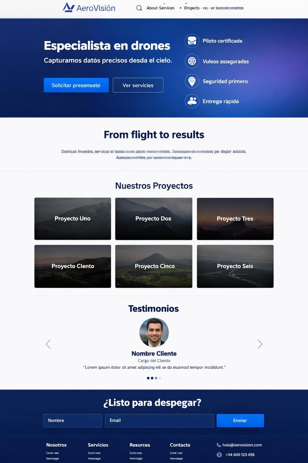 Tech Aurora — vista previa del theme