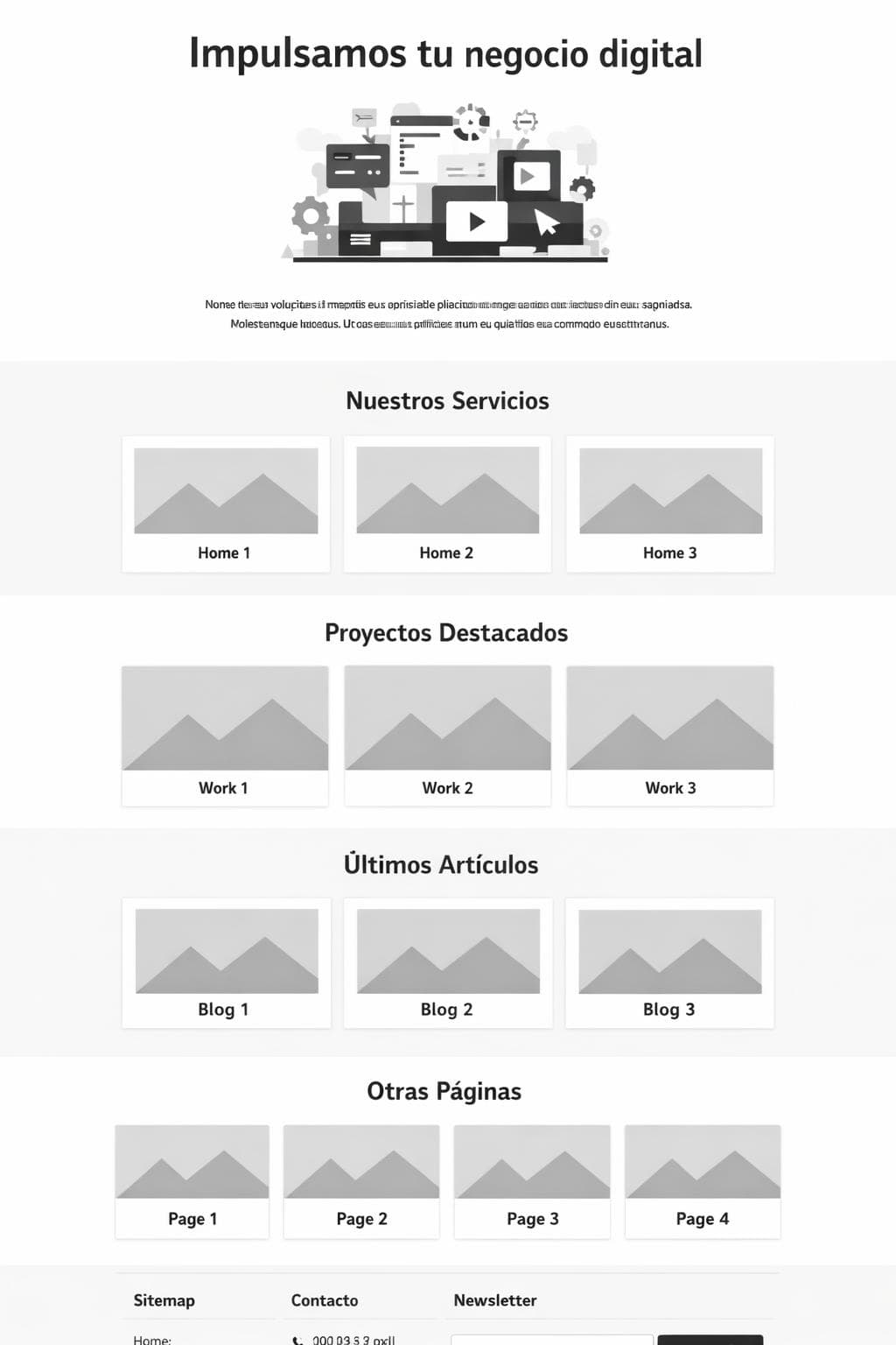 Tech Delta — vista previa del theme