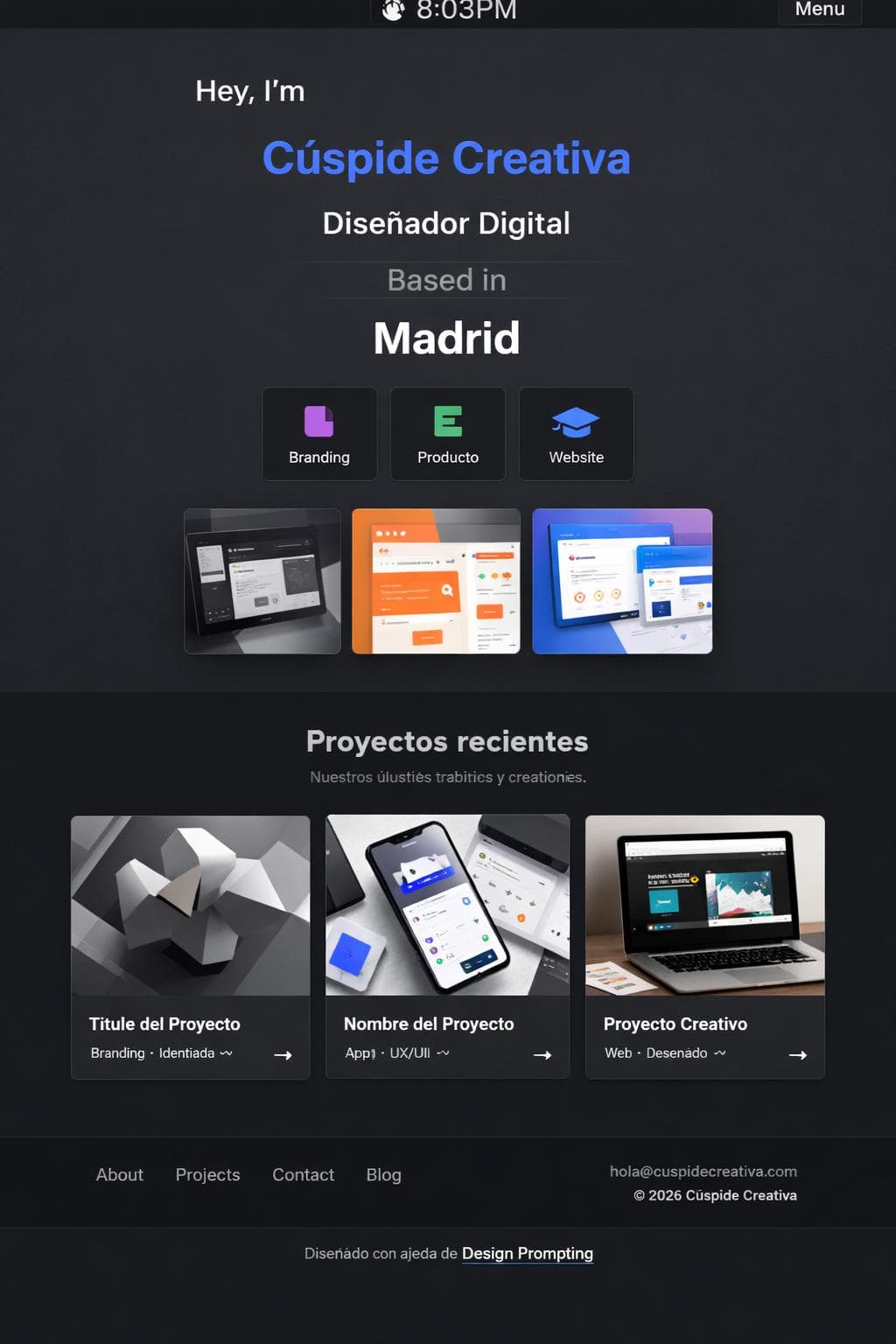 Tech Vega — vista previa del theme