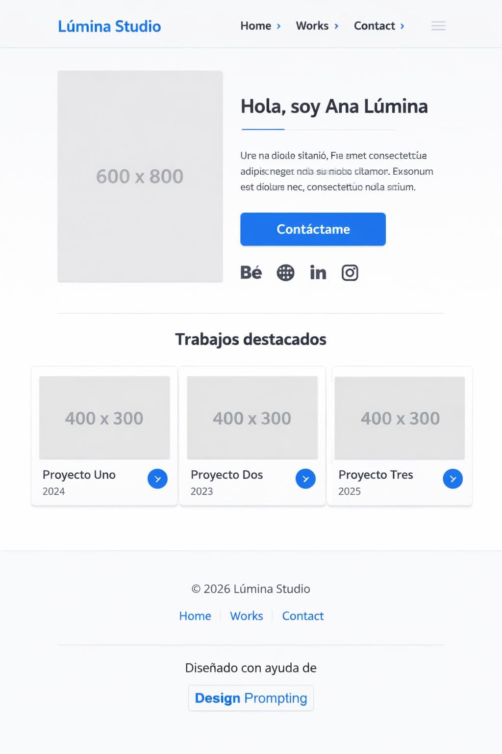 Tremolo Lúmina — vista previa del theme