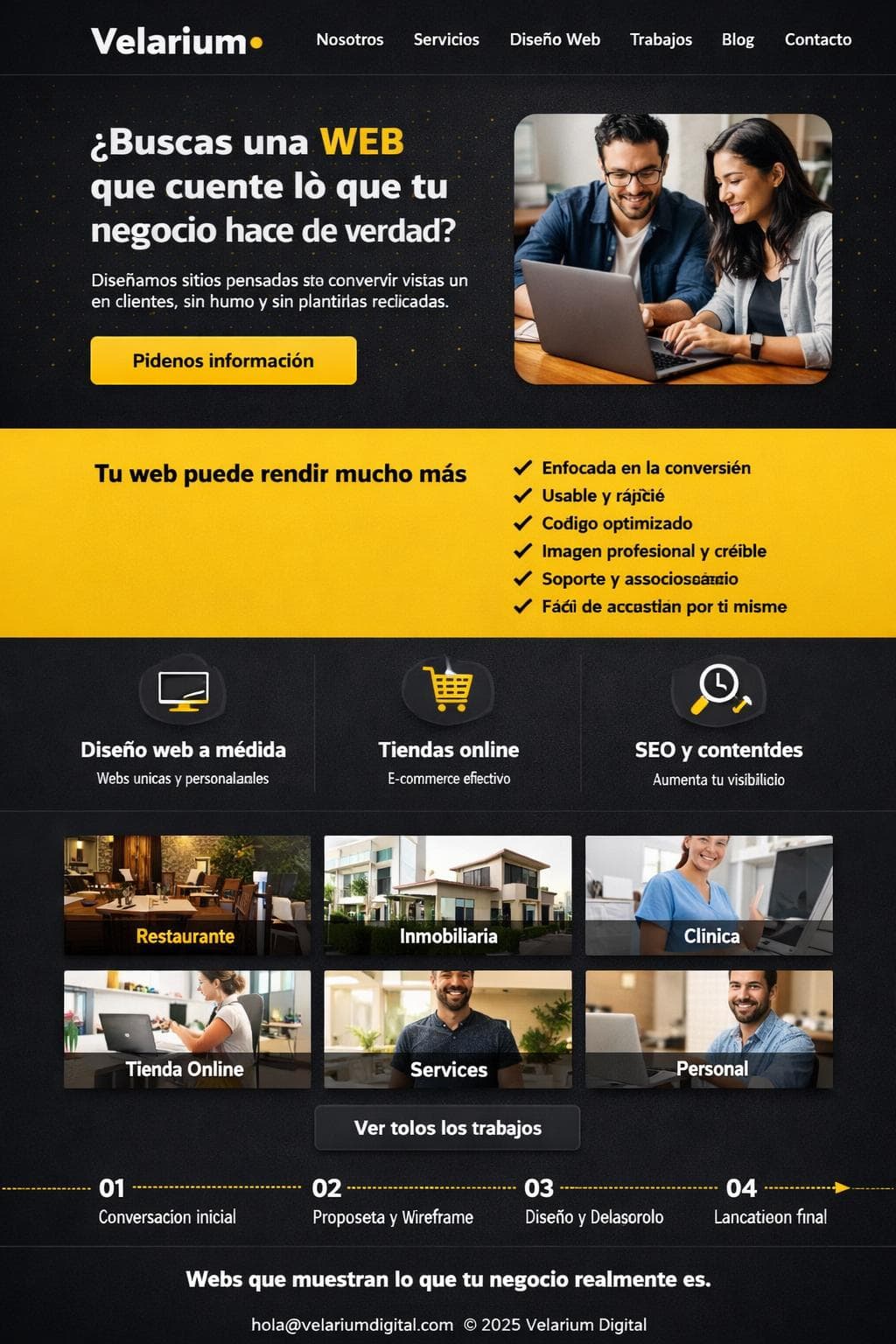 Velarium Digital — vista previa del theme