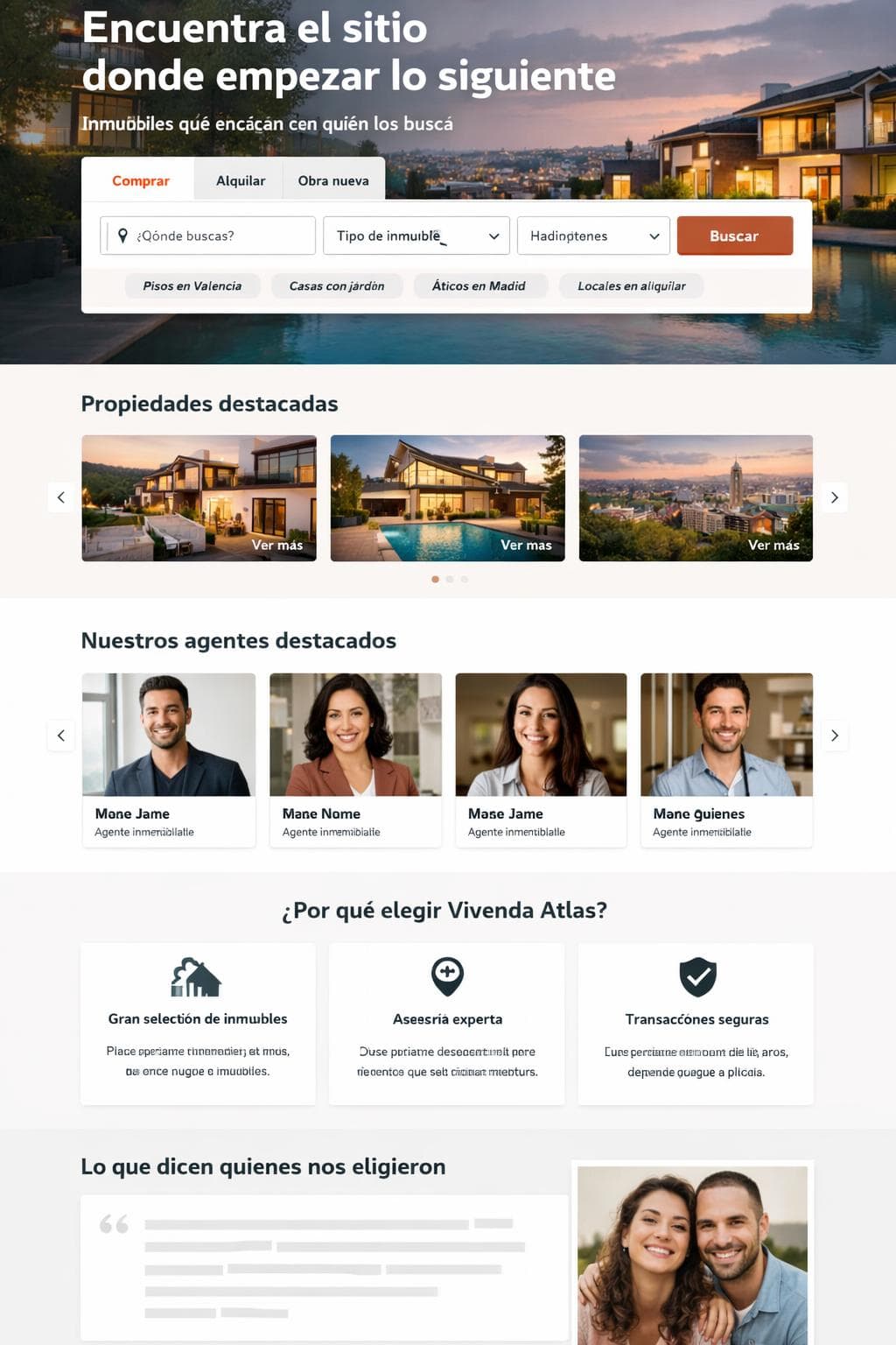 Vivenda Atlas — vista previa del theme